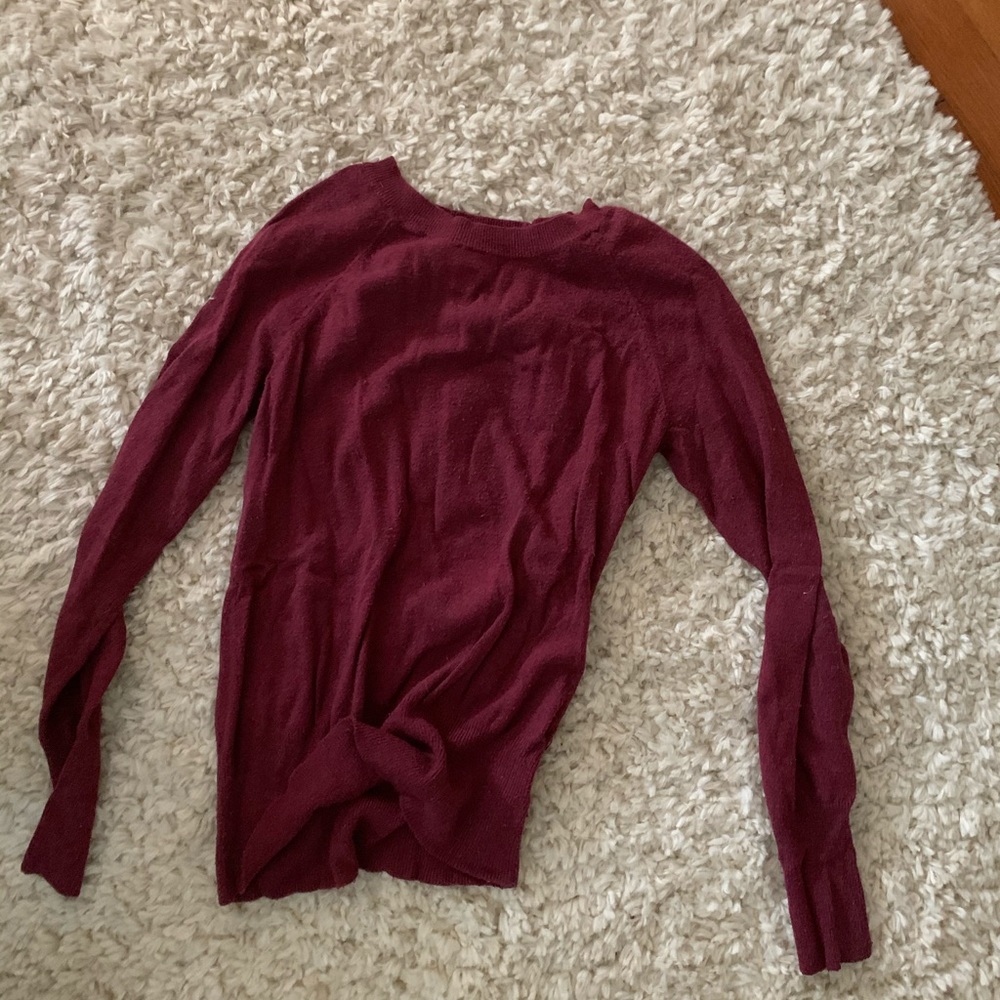Red sweater